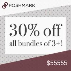 💎 ALL ITEMS** 💎 30% OFF ALL BUNDLES OF 3+